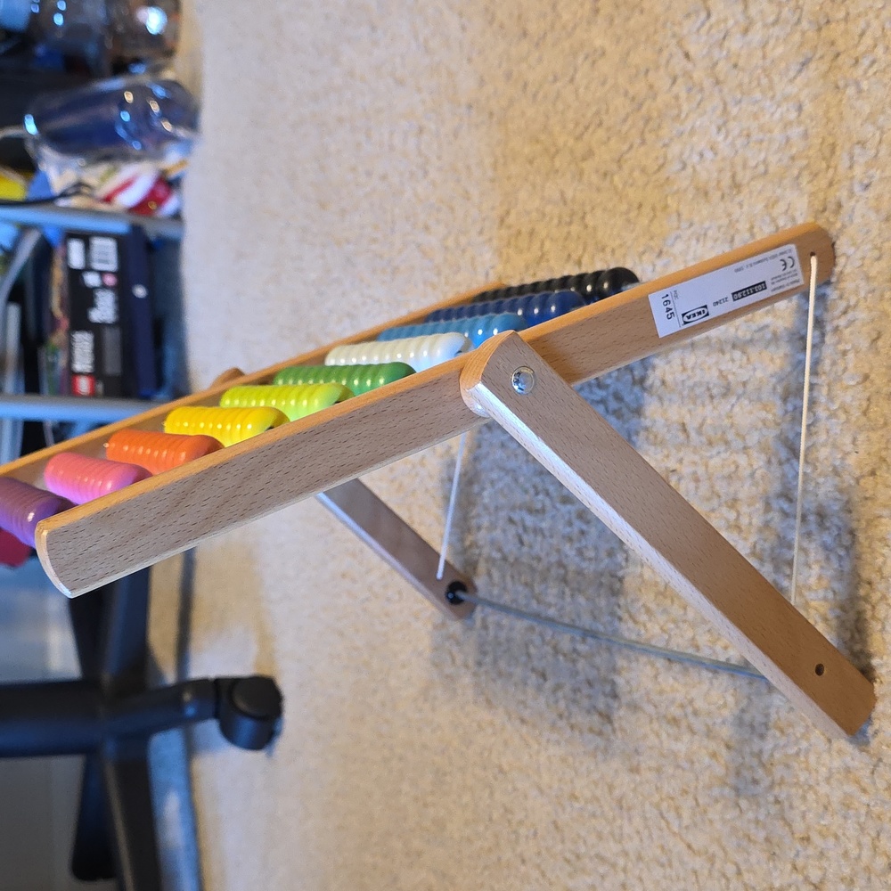 IKEA Multicolor Wooden Abacus - Picture 4 of 4